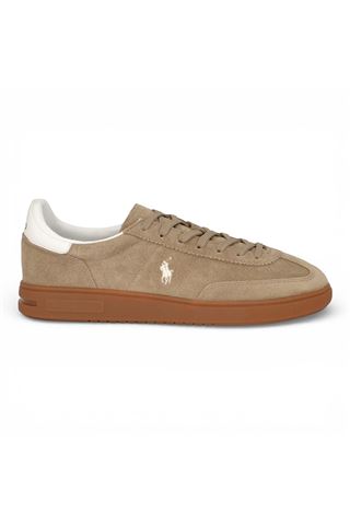 Sneaker uomo Polo R.L. in camoscio colore sabbia. POLO RALPH LAURENT | 809967889-002